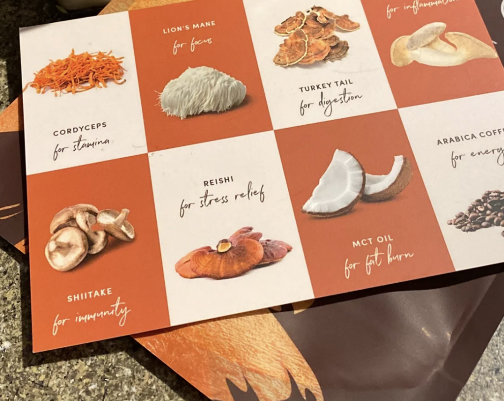 ryze coffee mushrooms