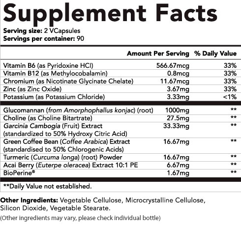 ingredients for leanbean