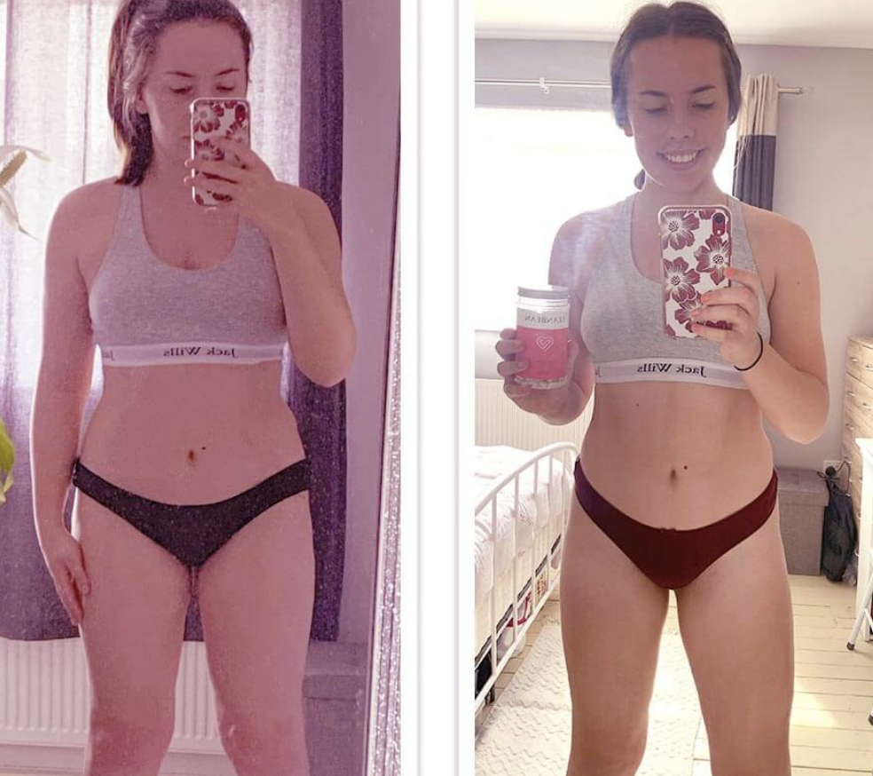 lean bean before and after image