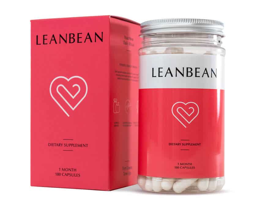 leanbean bottle and box