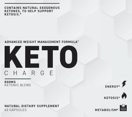Ketocharge front label